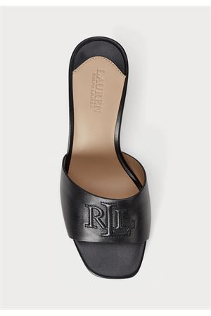 Everley Heel-Sandals-Heel Sandal-Smooth Calf LAUREN RALPH LAUREN | Sandalo | 802974364001